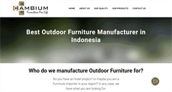 Desktop Screenshot of cambiumfurniture.com
